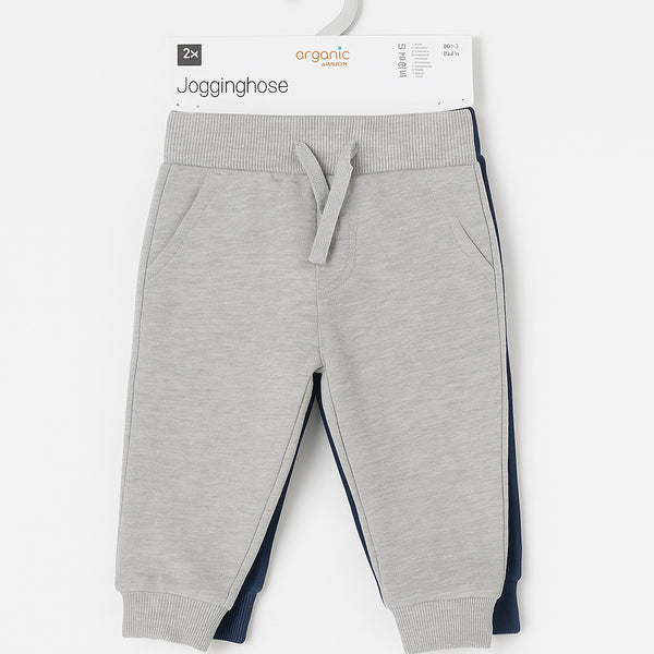 Orsolino 2-pack of plain plush trousers